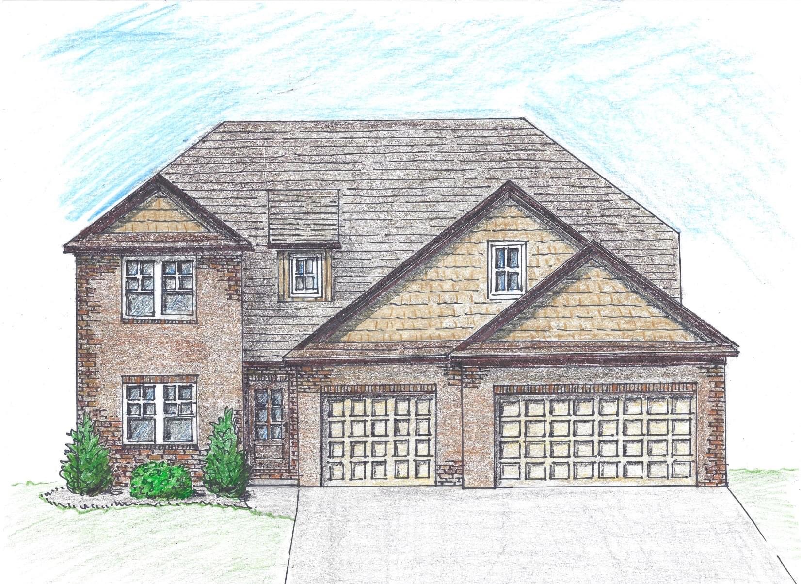 Spec Home Rendering Spec House Rendering – Magnolia Ridge